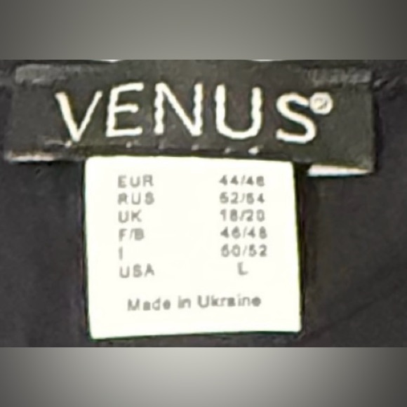 Women’s Venus Cold Shoulder Viscose & Elastane Long Flowing Short Sleeves NWOT - Picture 13 of 14